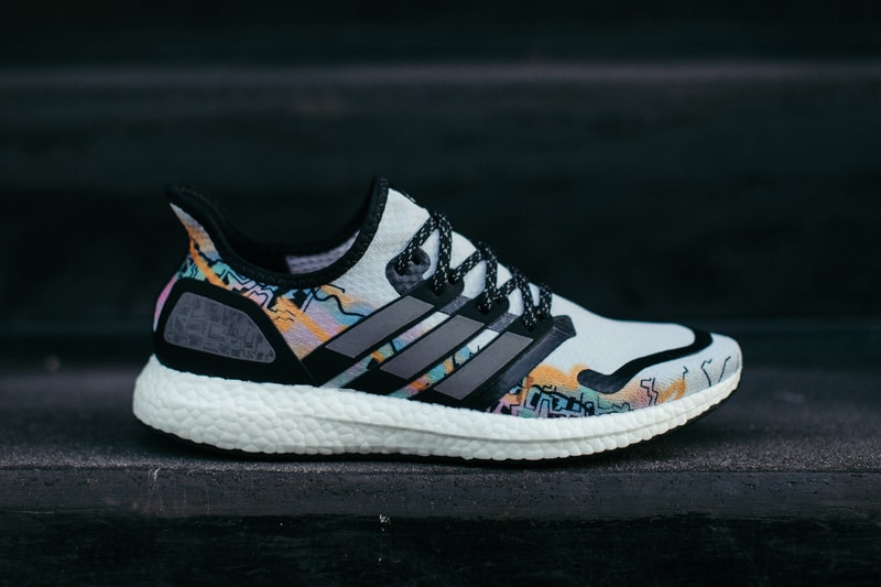 adidas and Foot Locker Drop SPEEDFACTORY AM4 ULTRABOOST CP LONDON Fashion Streetwear Graphic Desgin Jasmin Sehra