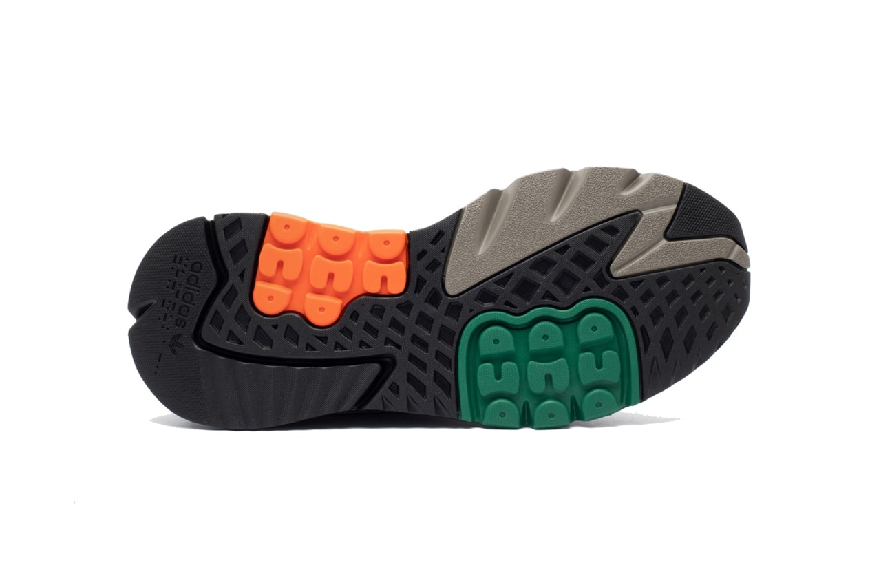 Adidas Nite Jogger Sesame Black Green Release Hypebeast