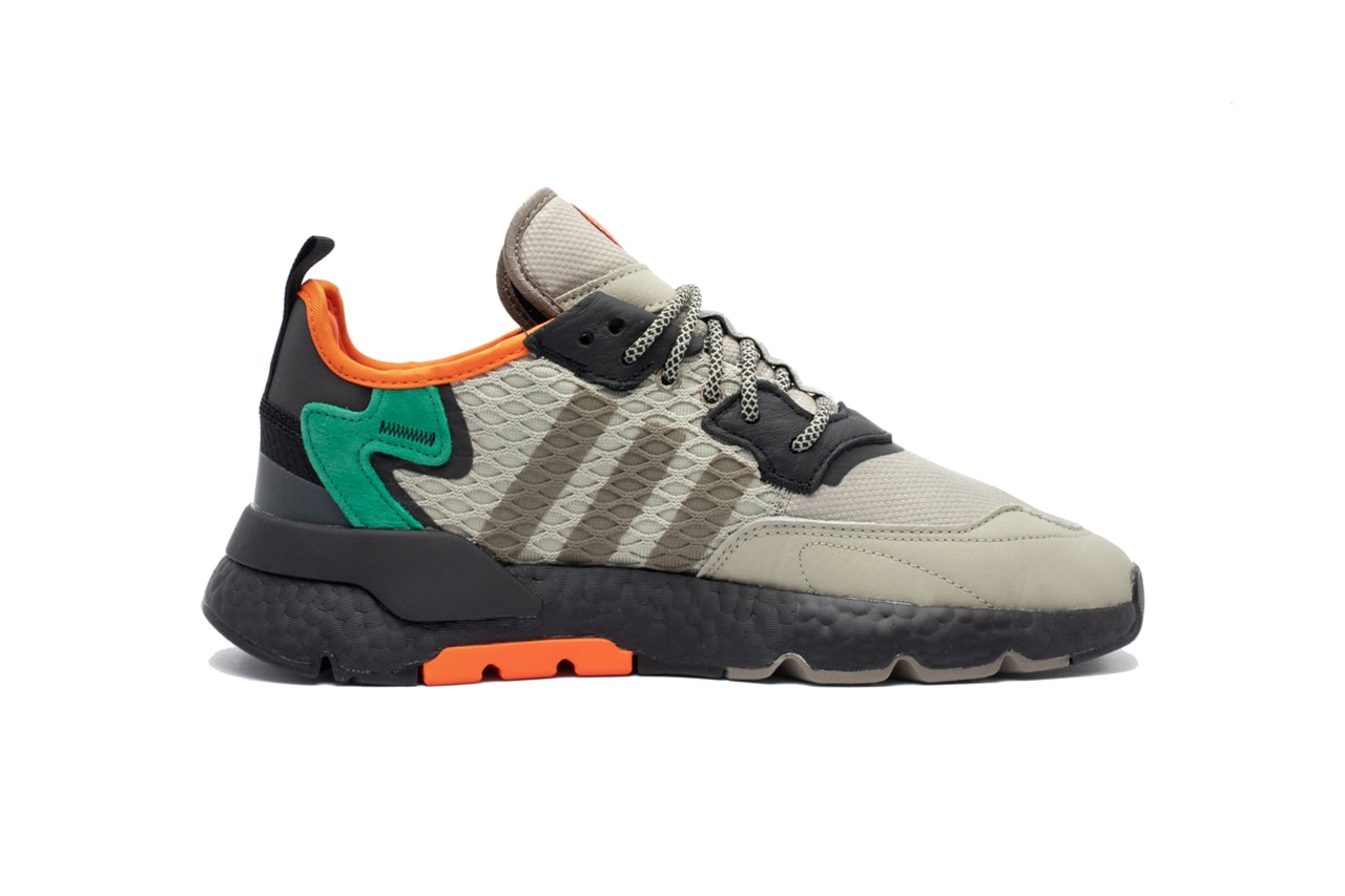 adidas originals nite jogger sesame core black bright green EE5569 release date info photos price
