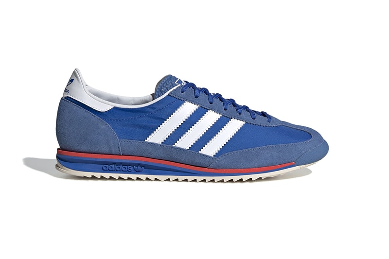 adidas Originals SL72 "Blue/Ftwr White" Release Information Cop Online SNS Sneakersnstuff OG Sneaker Footwear Three Stripes Light Weight 1972 Munich Olympics