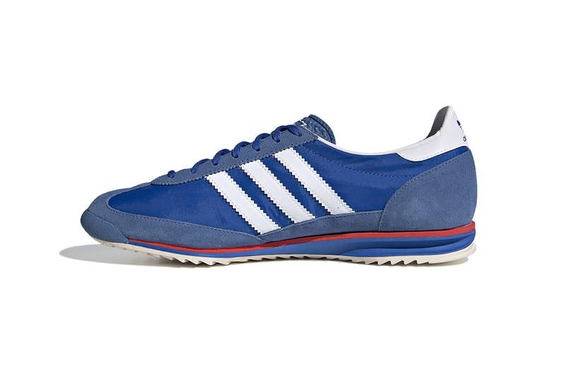 adidas Originals SL72 "Blue/Ftwr White" Release Information Cop Online SNS Sneakersnstuff OG Sneaker Footwear Three Stripes Light Weight 1972 Munich Olympics