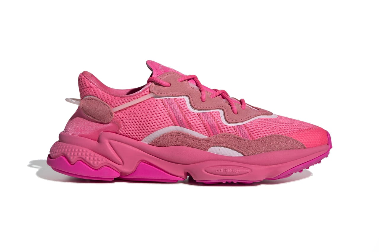 adidas ozweego pink size 4