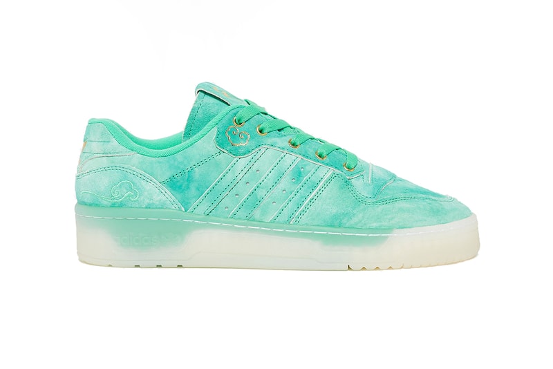 adidas rivalry low chinese singles day FV4523 hi res green footwear white gold foil release date info photos price