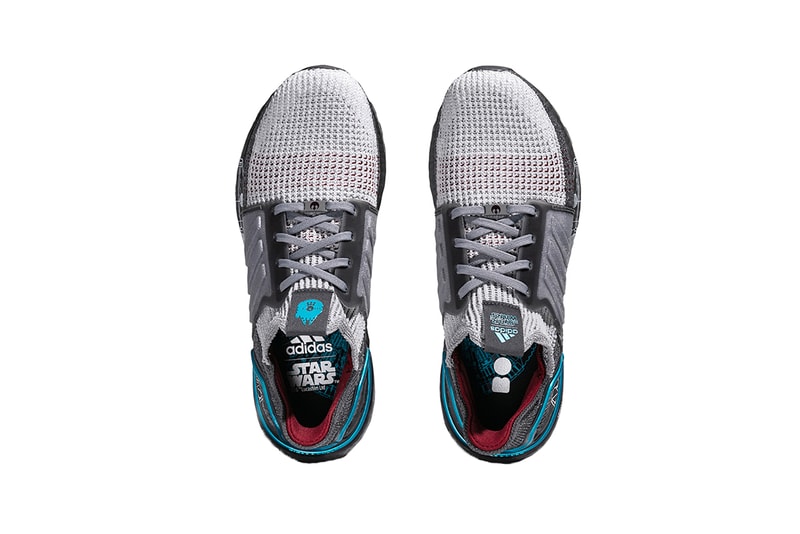 adidas ultraboost 19 S&L release information star wars millennium falcon x wing han solo Sesame/Active Orange/Carbon Fw0525 grey two five bright cyan Fw0536 buy cop purchase on foot look official