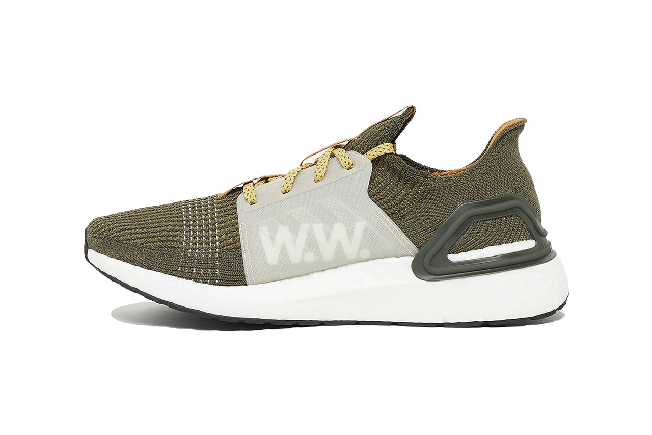 Wood Wood x adidas UltraBOOST 19 Release Info olive cream off white boost drop release copenhagen fashion brand collaboration clothing apparel run city pack collection campaign