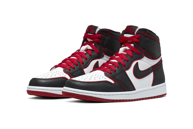 air jordan 1 retro high og bloodline who said man was not meant to fly 555088 062 black white gym red release date info photos price