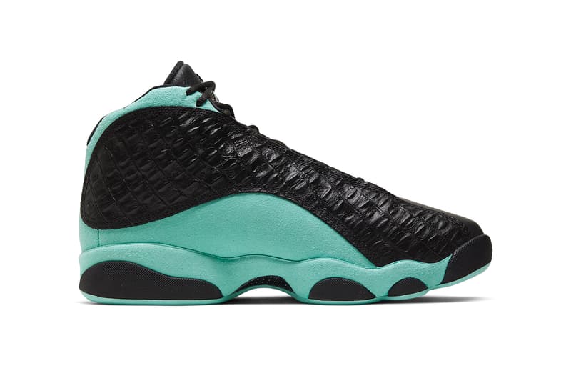 air jordan 13 island green black teal croc 414571 030 release date info photos price colorway november 9 2019