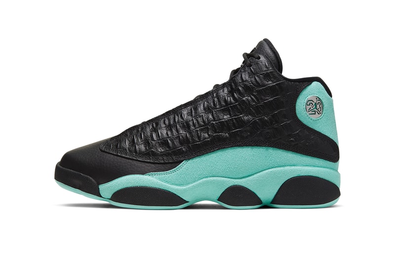 air jordan 13 island green black teal croc 414571 030 release date info photos price colorway november 9 2019