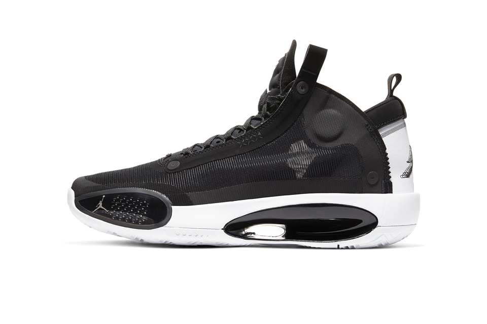 Air Jordan 34 Eclipse Black White Release Date Hypebeast Air Jordan 34 Eclipse Black White Release Date Hypebeast