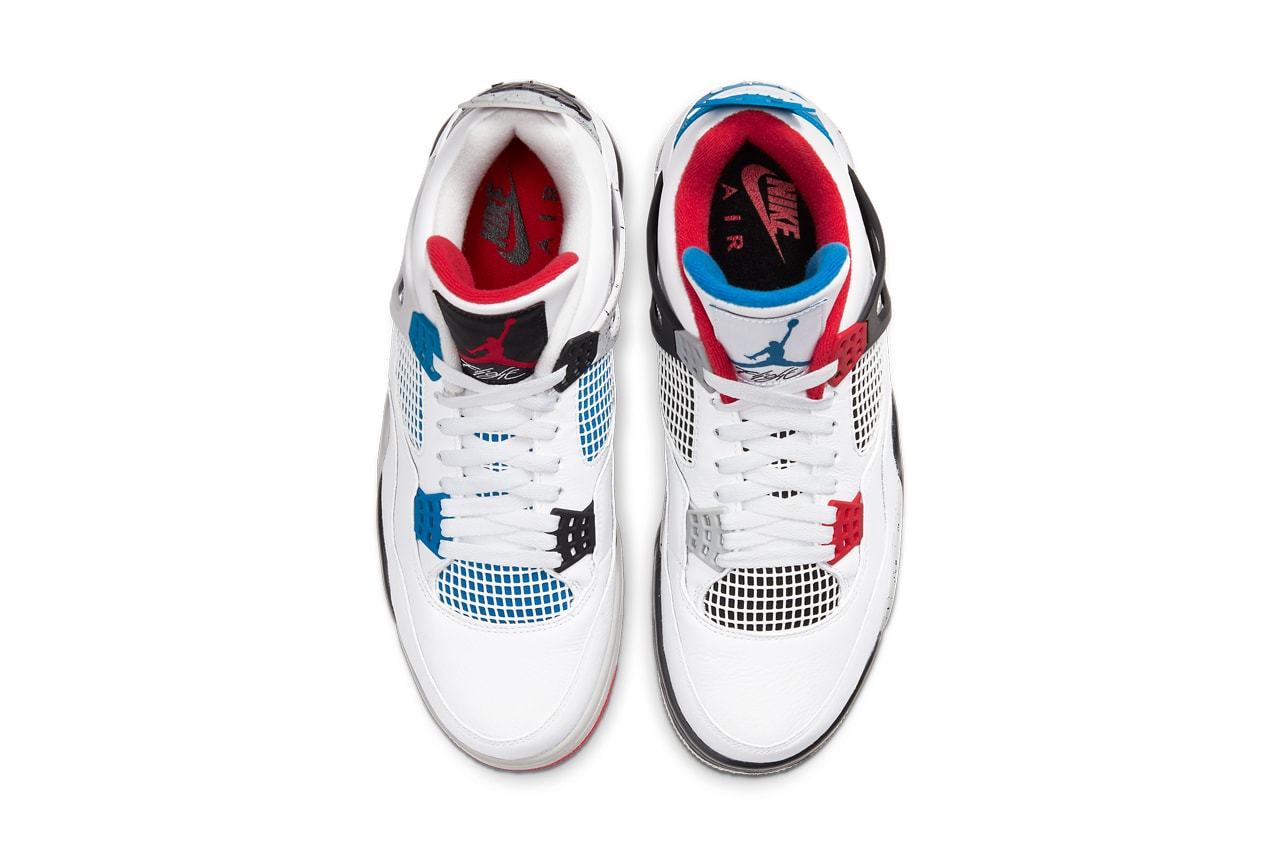 air jordan 4 what the release date info photos price CI1184-146 military blue bred white cement fire red