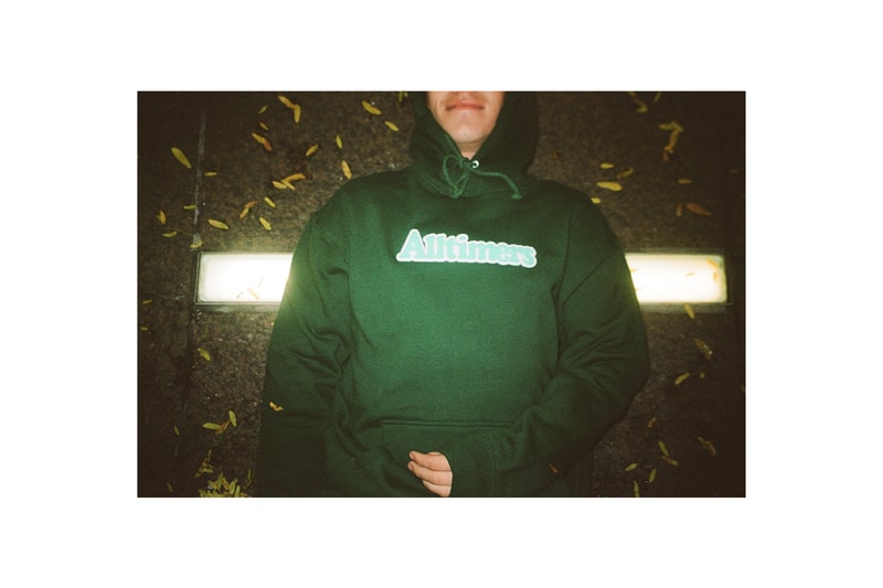 Alltimers Holiday 2019 Lookbook Collection Sweatshirts Hoodies Longsleeves Hats Soap Dispenser Beanies Puffer Jackets White Black Red Green Purple Blue Flowers
