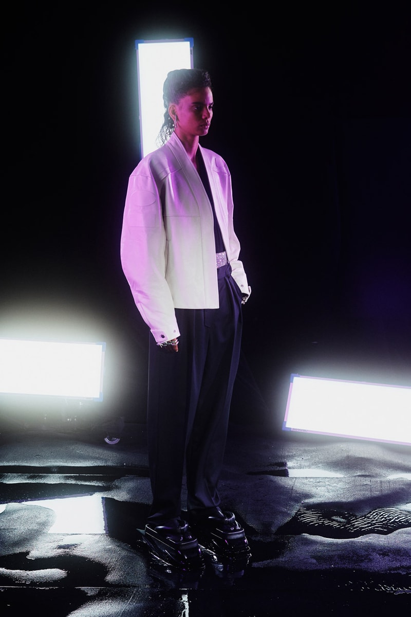 AMBUSH Spring Summer 2020 Lookbook futuristic geta sandals technical functional outerwear yoon ambush ahn verbal tokyo made in japan japanese designer hi-tech bladerunner