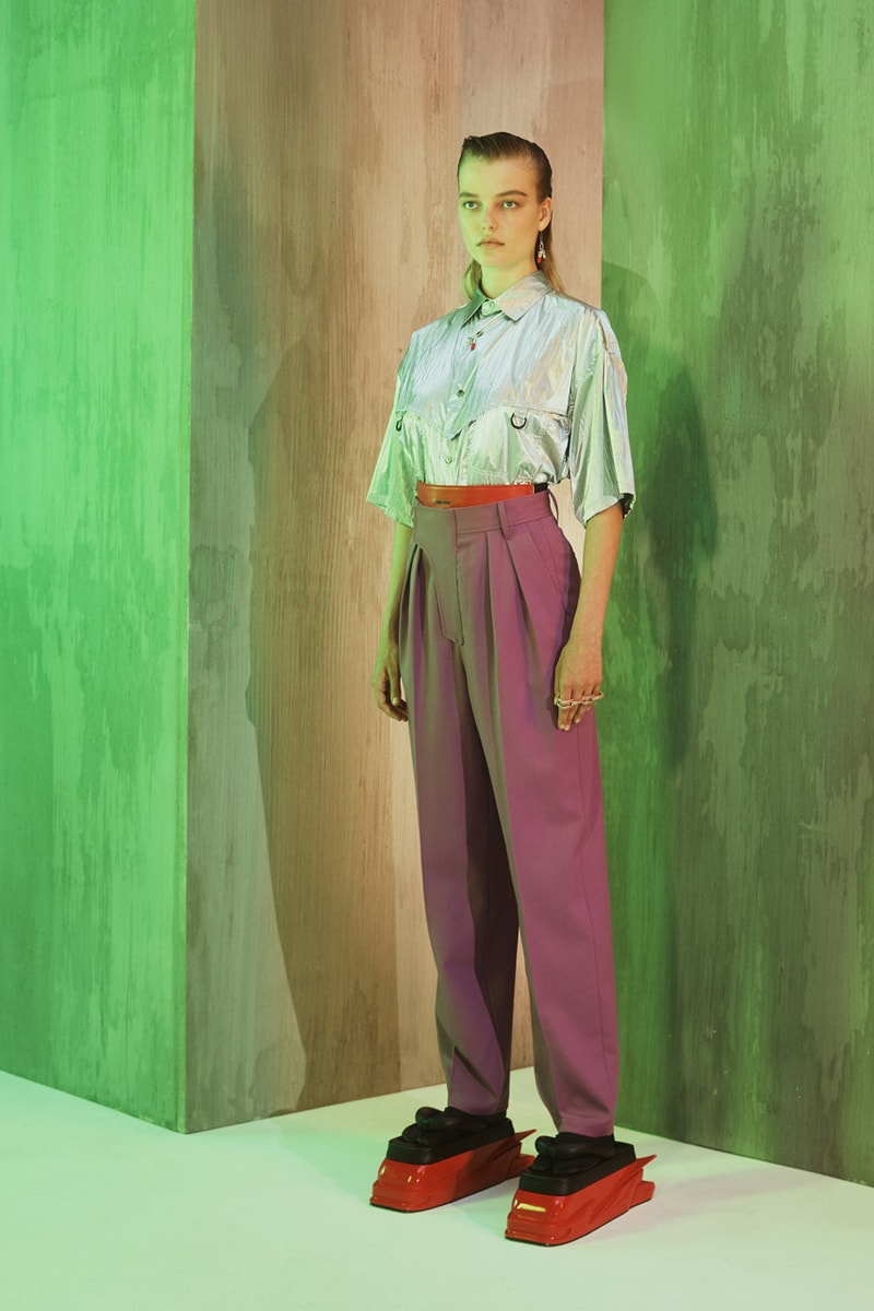 AMBUSH Spring Summer 2020 Lookbook futuristic geta sandals technical functional outerwear yoon ambush ahn verbal tokyo made in japan japanese designer hi-tech bladerunner