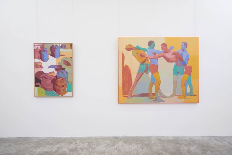 ARYZ "PUGNA" Exhibition Round Two Paris Nicolas Couturieux Paintings Spanish Civil War 