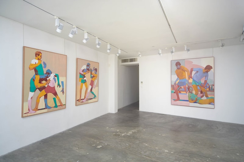 ARYZ "PUGNA" Exhibition Round Two Paris Nicolas Couturieux Paintings Spanish Civil War 