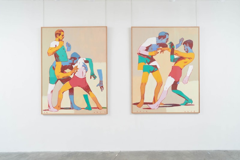ARYZ "PUGNA" Exhibition Round Two Paris Nicolas Couturieux Paintings Spanish Civil War 