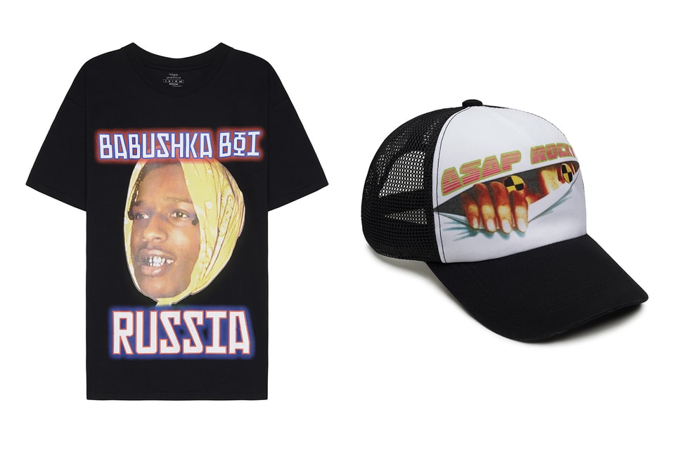 A Ap Rocky Limited Edition Russia Tour Merch Hypebeast