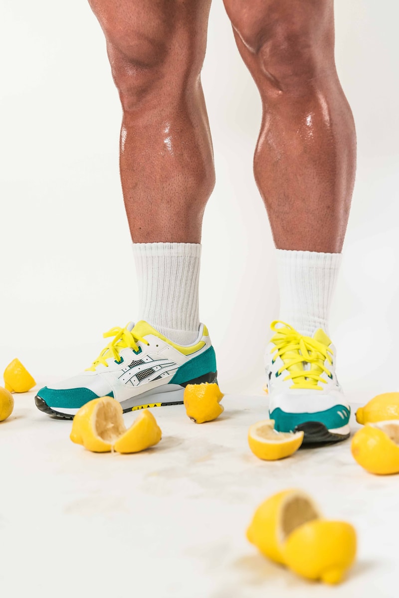 asics gel lyte 3 og citrus white green yellow release date info photos price 1191A266 100 2019 1989