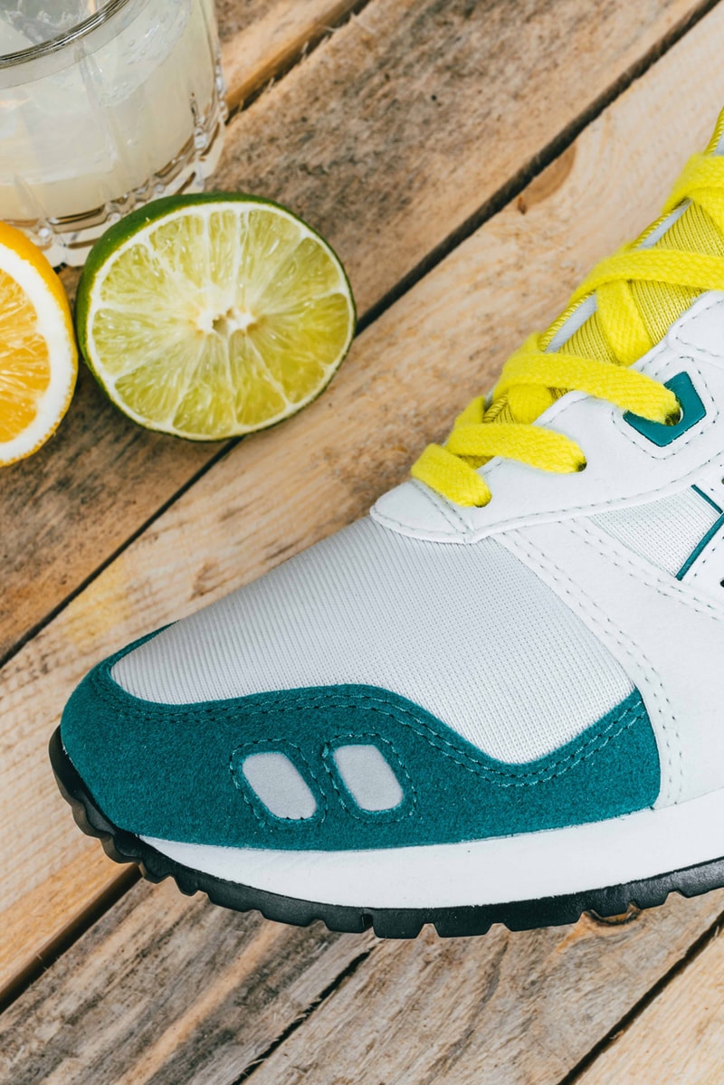 asics gel lyte 3 og citrus white green yellow release date info photos price 1191A266 100 2019 1989