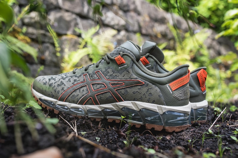 asics gel lyte quantum 360 trail 5 flight jacket olive orange neon 1021A268 1191A299 mantle release date info photos price  5 outdoor GEL-Lyte V GEL-Kayano 26 GEL-Quantum 360 5 Trail
