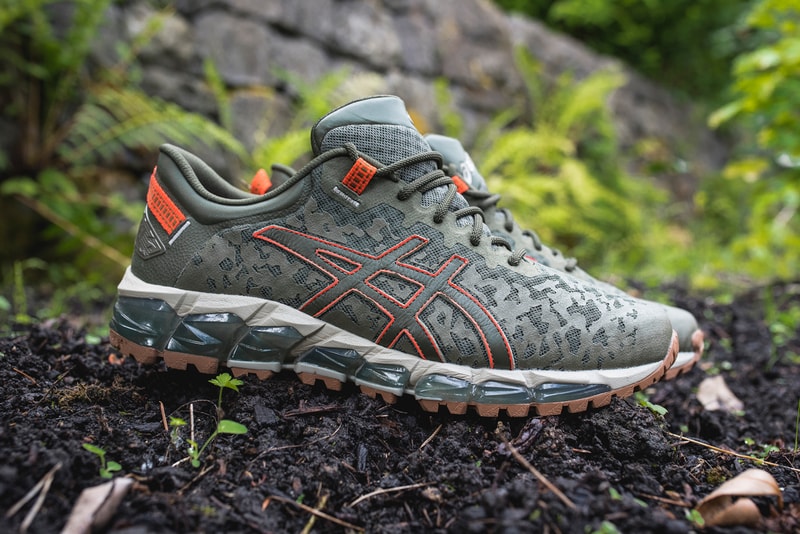 asics gel lyte quantum 360 trail 5 flight jacket olive orange neon 1021A268 1191A299 mantle release date info photos price  5 outdoor GEL-Lyte V GEL-Kayano 26 GEL-Quantum 360 5 Trail