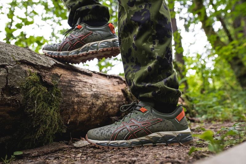 asics gel lyte quantum 360 trail 5 flight jacket olive orange neon 1021A268 1191A299 mantle release date info photos price  5 outdoor GEL-Lyte V GEL-Kayano 26 GEL-Quantum 360 5 Trail