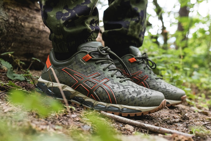 asics gel lyte quantum 360 trail 5 flight jacket olive orange neon 1021A268 1191A299 mantle release date info photos price  5 outdoor GEL-Lyte V GEL-Kayano 26 GEL-Quantum 360 5 Trail