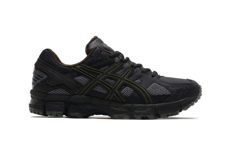 ASICS Drops Weatherized GEL-SNOWRIDE in "Black/Olive"