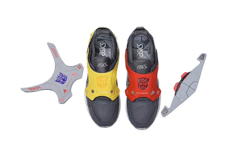 ASICS x Transformers Gel-Lyte V Release Info sneaker shoe drop price date november 15 atmos tokyo hasbro optimus prime autobot decepticon 