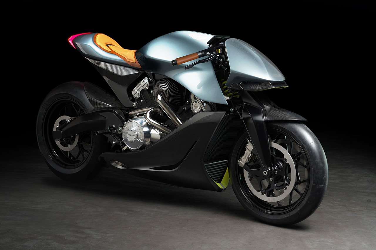 Aston Martin Unveils $120,000 USD Motorbike amb 001 sports bike automotive design Brough Superior