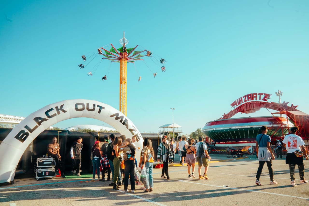 Travis Scott's Astroworld Festival 2019 Recap photos event events activations nike planetarium ferris wheel carousel performers megan thee stallion kanye west pharrell williams marilyn manson dj screw houston texas paul wall bun b migos offset young thug sheck wes rosalia