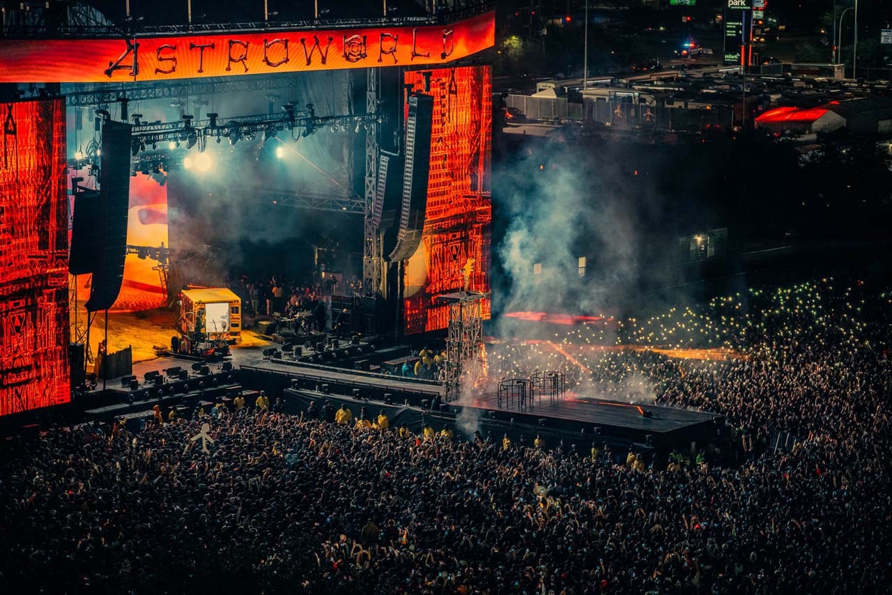 Travis Scott's Astroworld Festival 2019 Recap photos event events activations nike planetarium ferris wheel carousel performers megan thee stallion kanye west pharrell williams marilyn manson dj screw houston texas paul wall bun b migos offset young thug sheck wes rosalia
