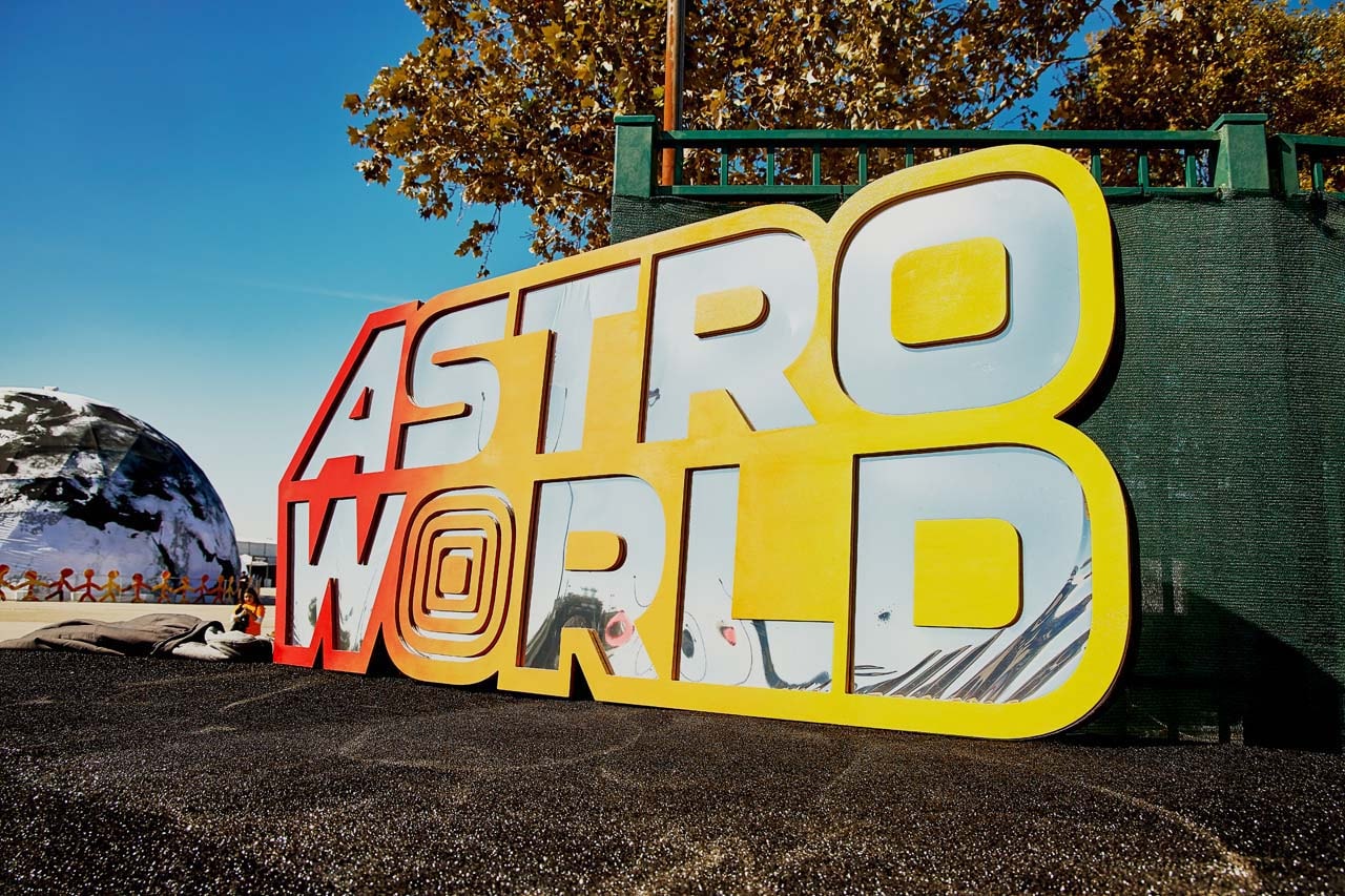 Travis Scott's Astroworld Festival 2019 Recap photos event events activations nike planetarium ferris wheel carousel performers megan thee stallion kanye west pharrell williams marilyn manson dj screw houston texas paul wall bun b migos offset young thug sheck wes rosalia