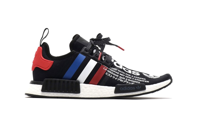 atmos Tokyo x adidas Originals NMD R1 "Tricolor" Release Information BOOST Technology Tokyo Japan Exclusive Drop First Look Three Stripes Primeknit Upper 