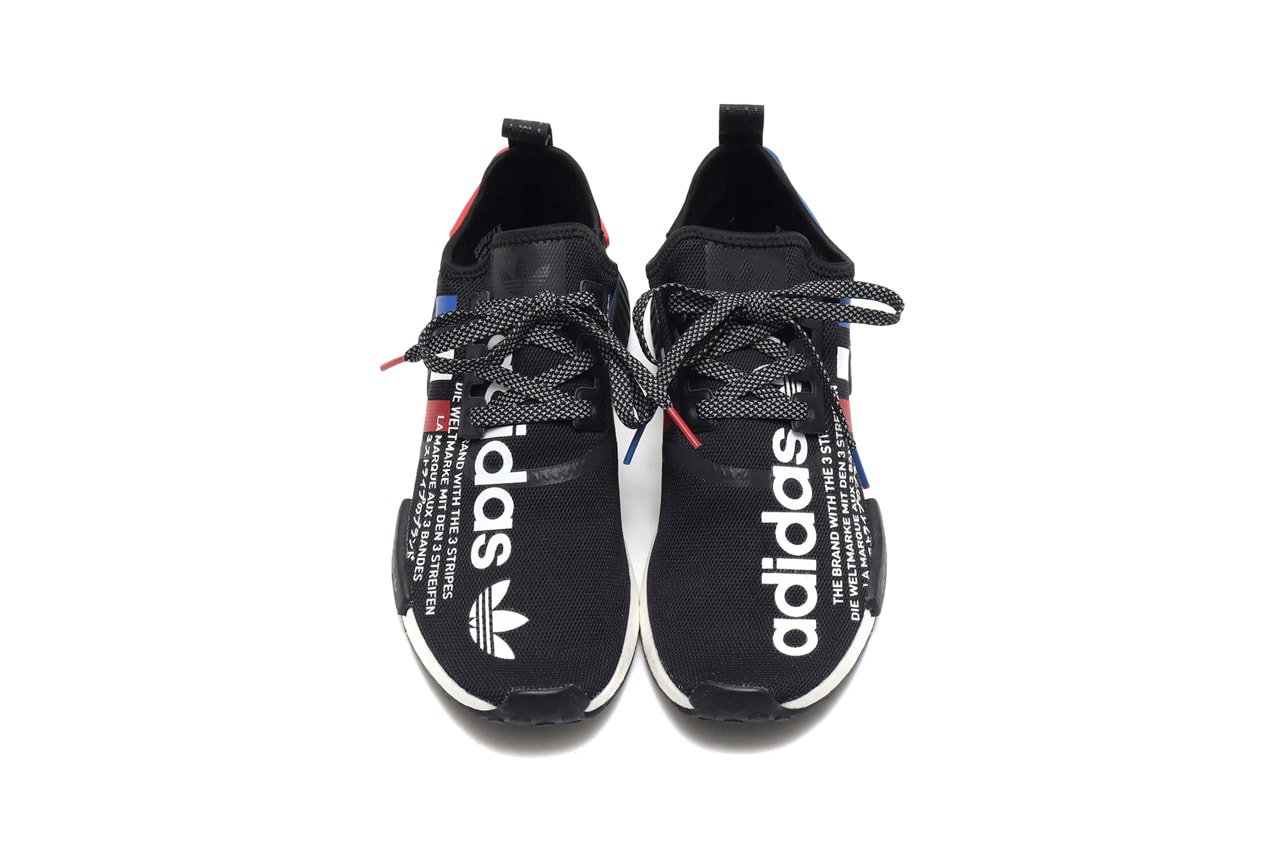 atmos Tokyo x adidas Originals NMD R1 "Tricolor" Release Information BOOST Technology Tokyo Japan Exclusive Drop First Look Three Stripes Primeknit Upper 