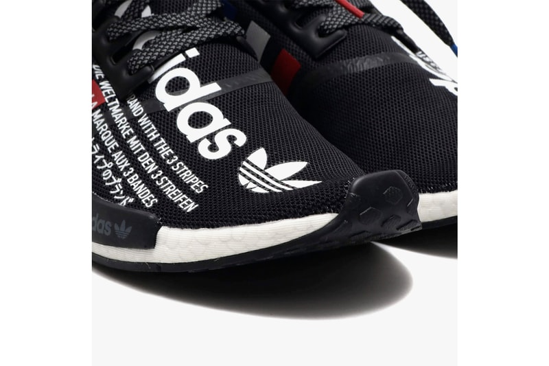 atmos Tokyo x adidas Originals NMD R1 "Tricolor" Release Information BOOST Technology Tokyo Japan Exclusive Drop First Look Three Stripes Primeknit Upper 