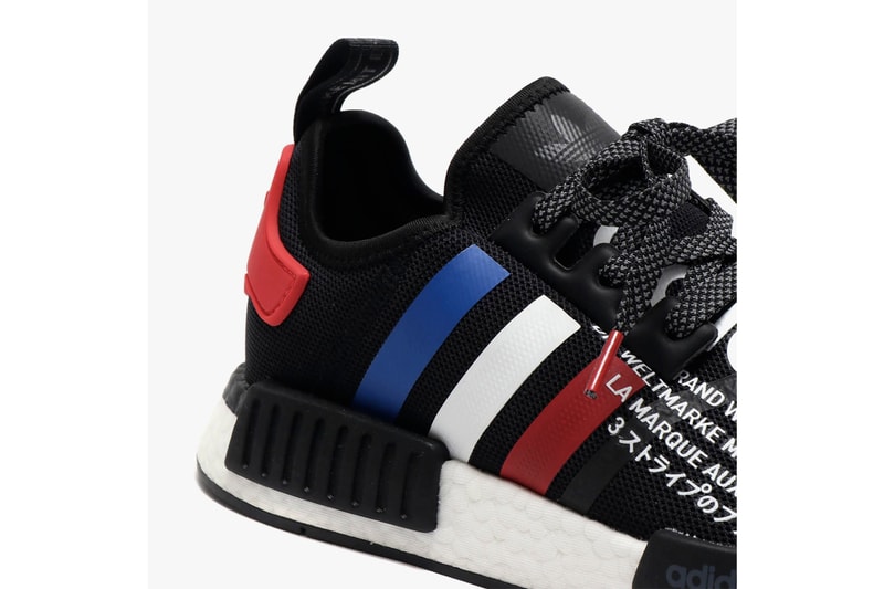 atmos Tokyo x adidas Originals NMD R1 "Tricolor" Release Information BOOST Technology Tokyo Japan Exclusive Drop First Look Three Stripes Primeknit Upper 