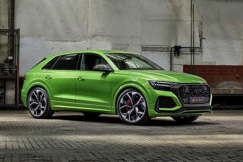 Audi RSQ8 Unveiled LA Auto Show Los Angeles International 592 BHP 590 Lb-Ft Torque V8 Lamborghini Twin Turbo Cylinder Adjust 0-60 MPH 3.8 Seconds First Look German 4x4 SUV Luxury 