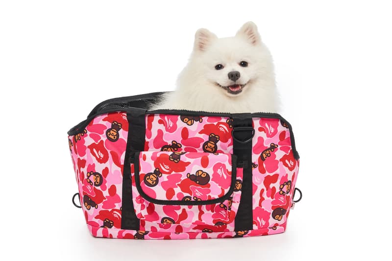 Baby Milo Pet Accessories Fall/Winter 2019 dogs cats camo print bape a bathing ape beds bags toys ape head