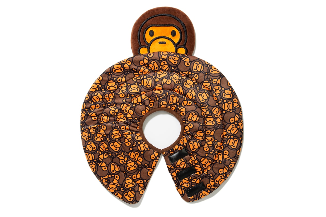 BAPE®️から2019年秋冬ペットコレクションが登場 Baby Milo Pet Accessories Fall/Winter 2019 dogs cats camo print bape a bathing ape beds bags toys ape head