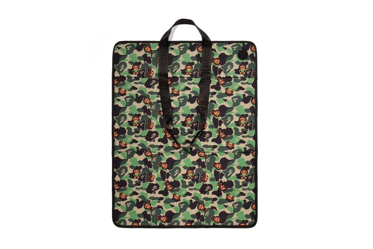 BAPE®️から2019年秋冬ペットコレクションが登場 Baby Milo Pet Accessories Fall/Winter 2019 dogs cats camo print bape a bathing ape beds bags toys ape head