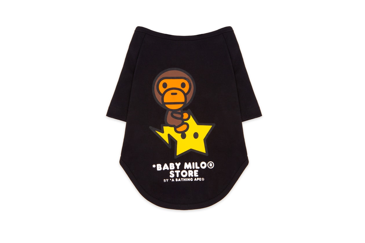 BAPE®️から2019年秋冬ペットコレクションが登場 Baby Milo Pet Accessories Fall/Winter 2019 dogs cats camo print bape a bathing ape beds bags toys ape head
