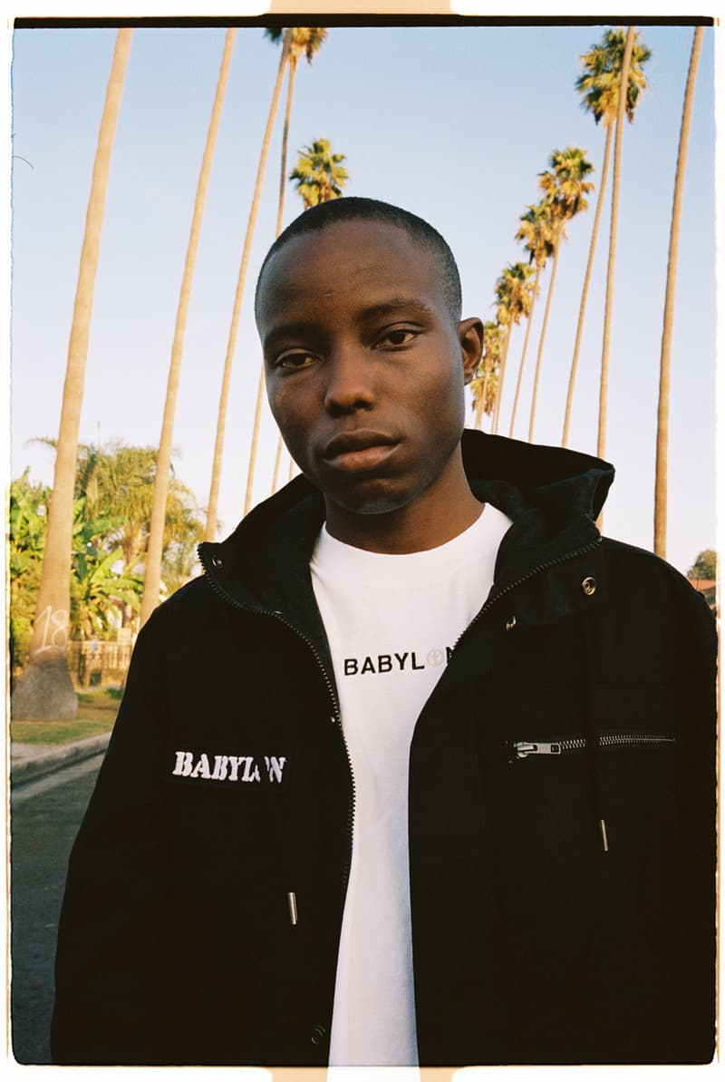 Babylon LA Winter 2019 Collection First Drop Info T-shirts Hoodies Football Jerseys White Black Red Wool Bomber Jackets Parkas Hats Bags Skateboard Decks