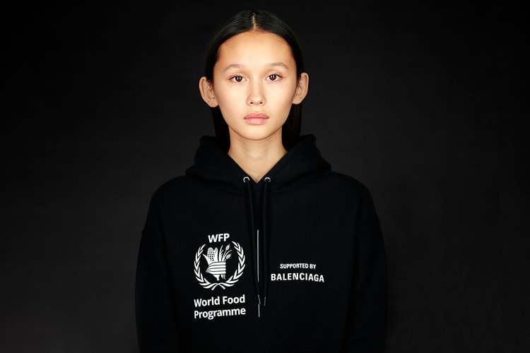 Balenciaga Joins Forces With World Food Programme for Second Capsule Collection