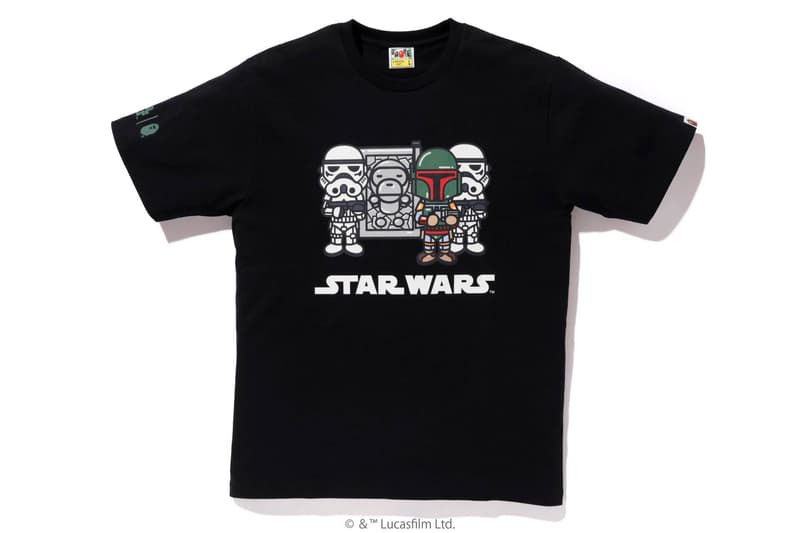 BAPE Teases New Star Wars The Mandalorian Collaborative Capsule baby milo the rise of skywalker collaborations lucasfilms