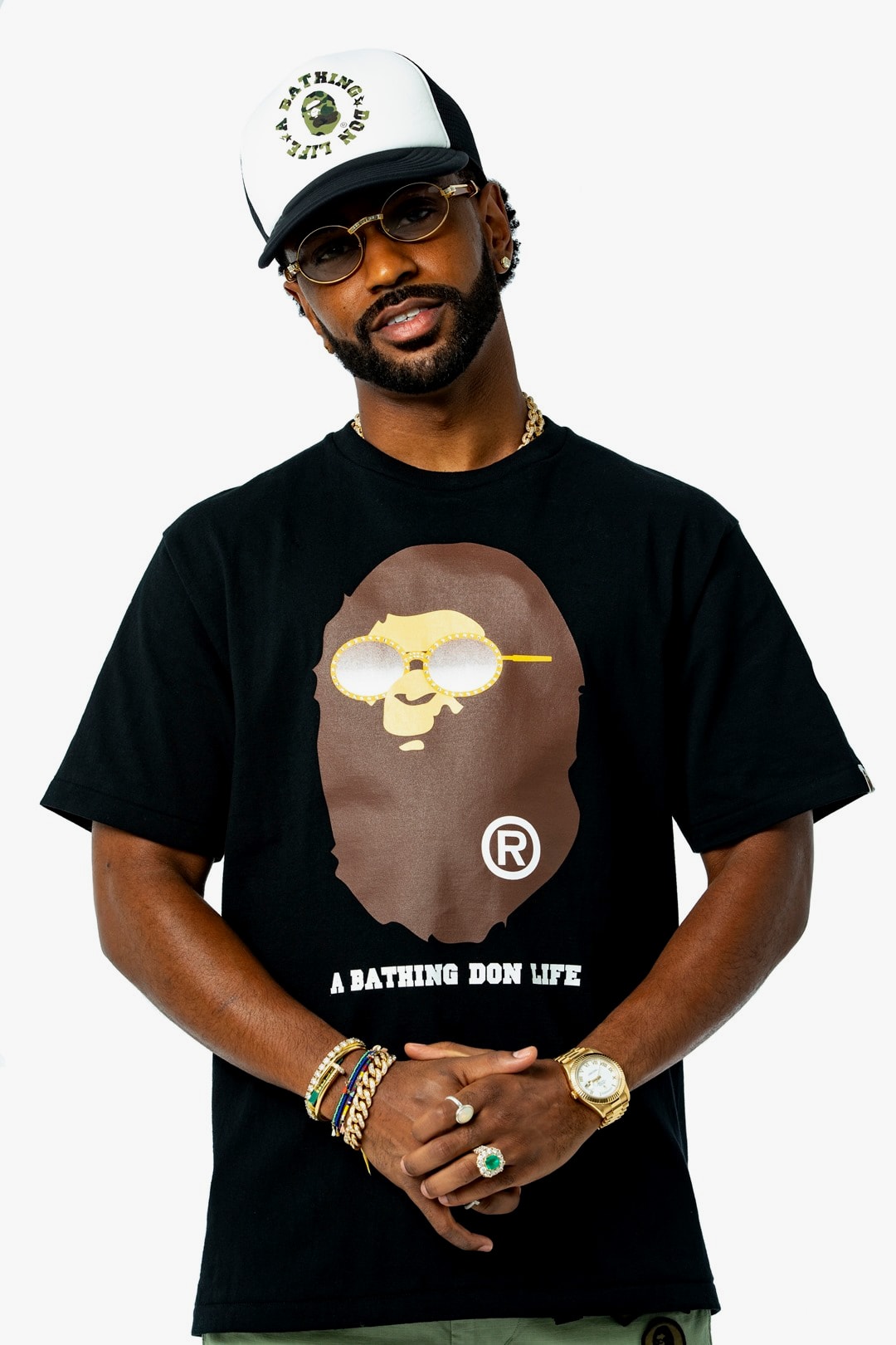 Big Sean x BAPE Collection a bathing ape collaborations collections lookbooks ape heads show t shirts baby milo a bathing don life