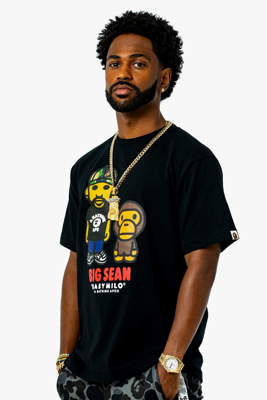 Big Sean x BAPE Collection a bathing ape collaborations collections lookbooks ape heads show t shirts baby milo a bathing don life