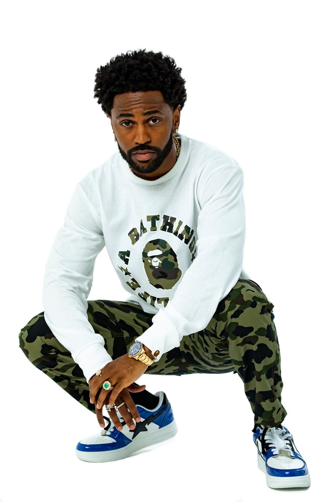 Big Sean x BAPE Collection a bathing ape collaborations collections lookbooks ape heads show t shirts baby milo a bathing don life