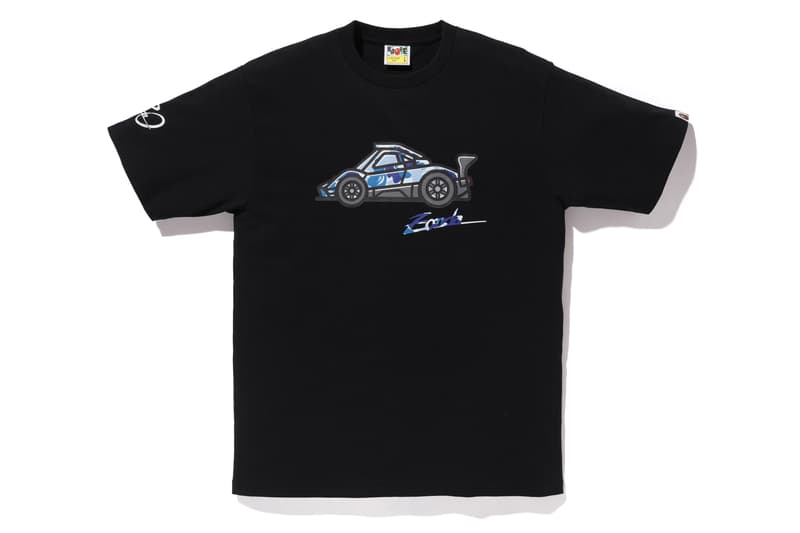 Pagani x BAPE Fall Winter 2019 Collection a bathing ape automotive Pagani Automobili baby milo Zonda's 20th Anniversary Horacio Pagani