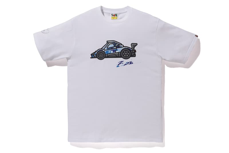 Pagani x BAPE Fall Winter 2019 Collection a bathing ape automotive Pagani Automobili baby milo Zonda's 20th Anniversary Horacio Pagani